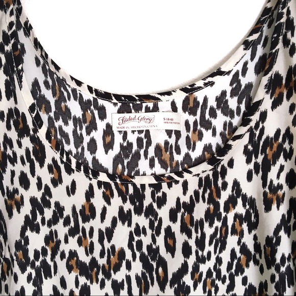 FG Leopard Animal Print Tank Top - Picture 2 of 3